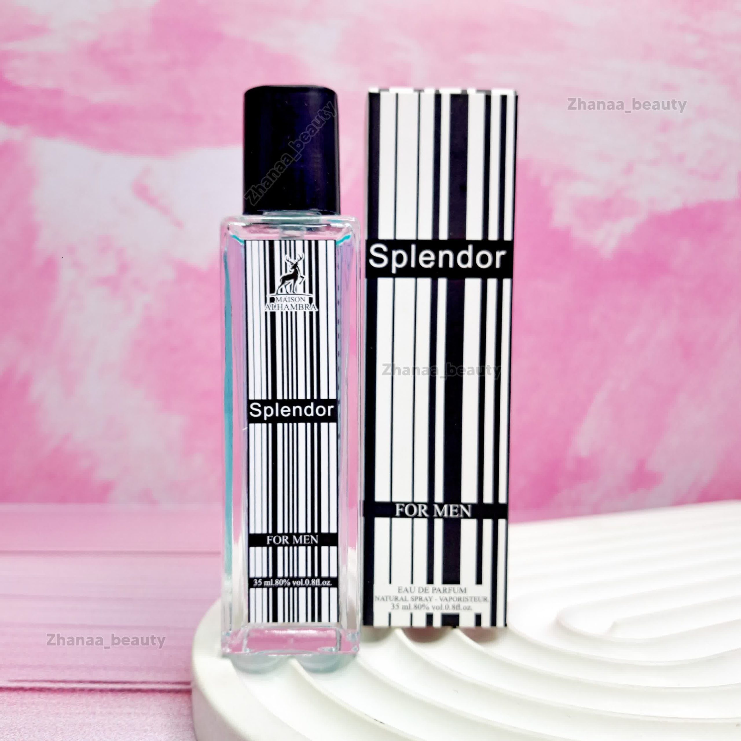 عطر ادوپرفیوم مردانه الحمبرا مدل Splendor حجم ۳۵ میلی لیتر با رایحه ترش