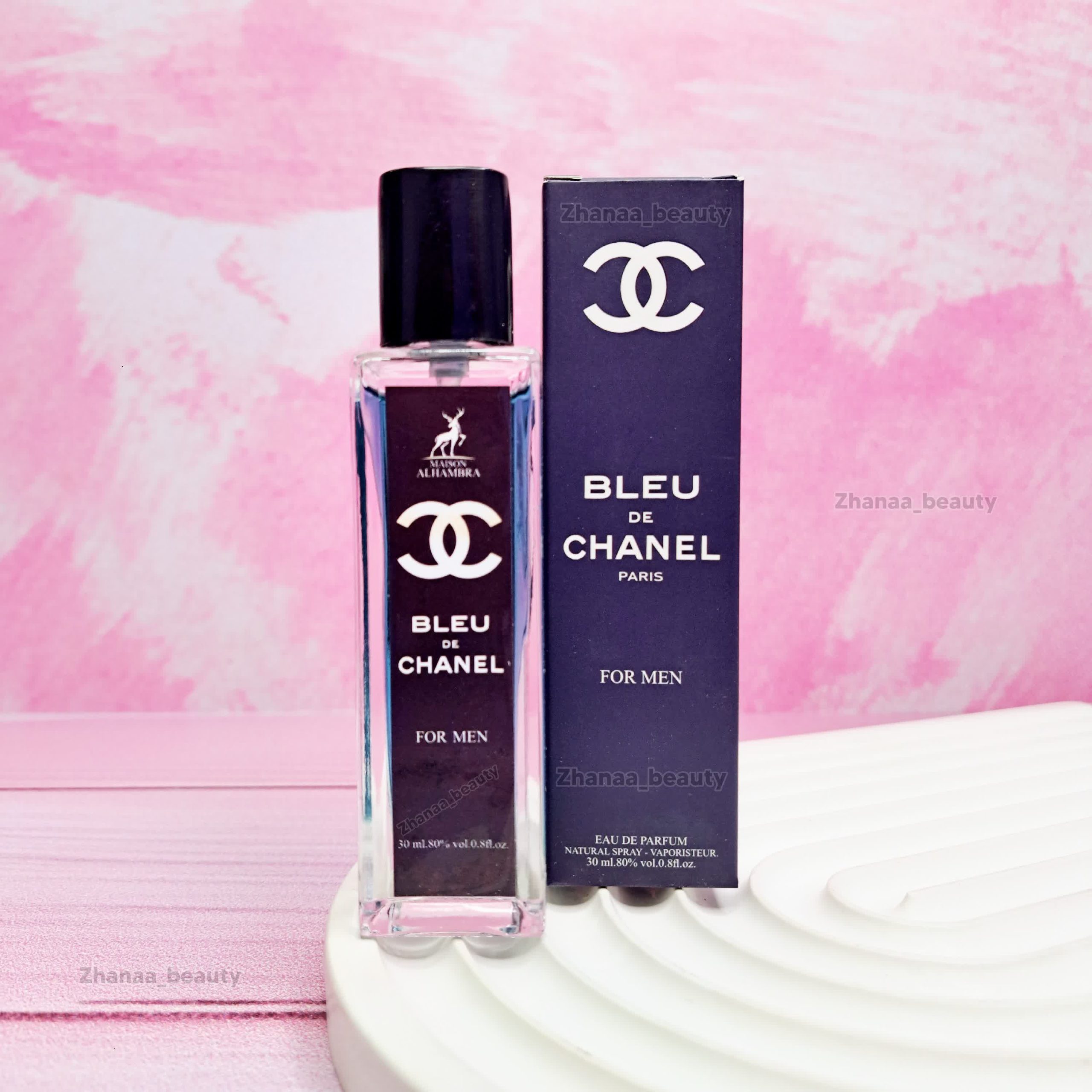 عطر ادوپرفیوم مردانه الحمبرا مدل BLEU DE CHANEL حجم ۳۵ میلی لیتر